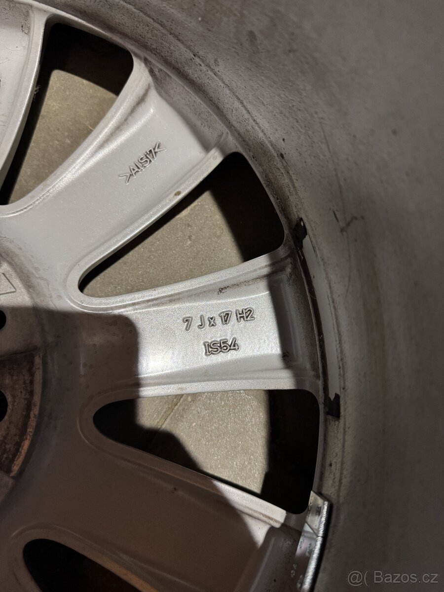 alu r17 5x112 nove zimni gumy - 5
