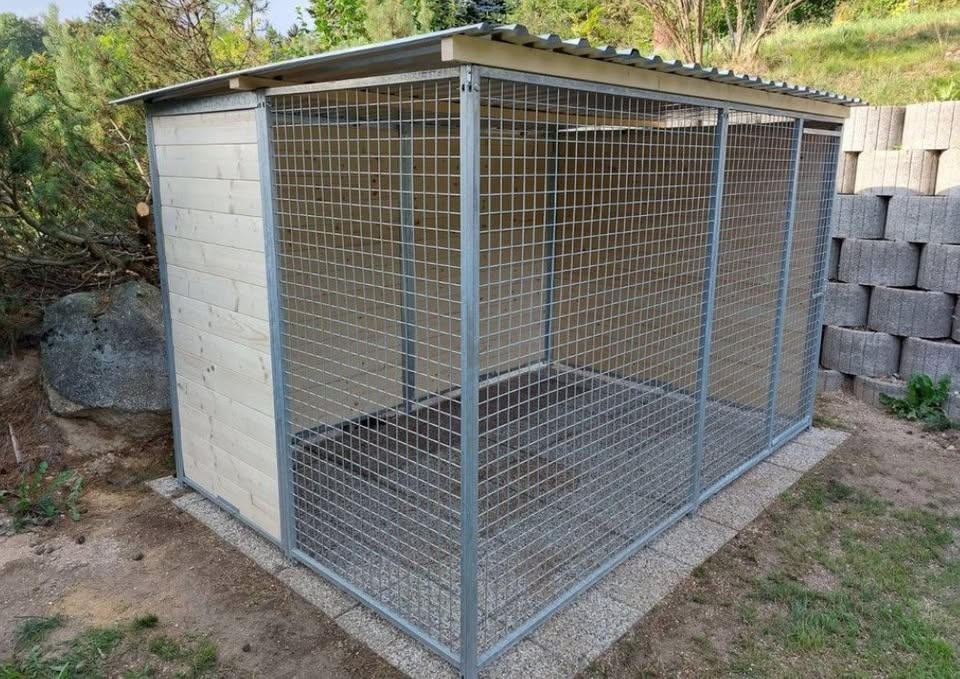 Kvalitní kotec pro psy 2x3m - 5