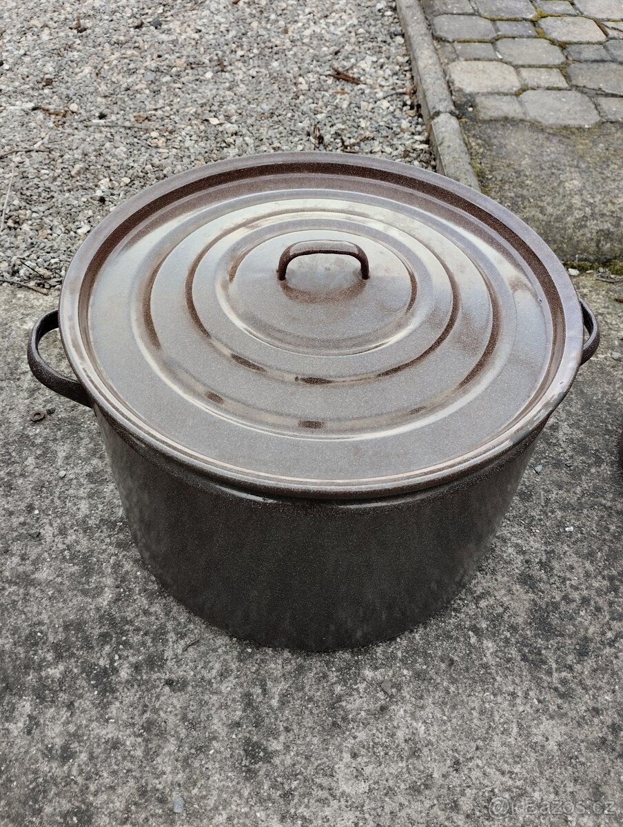 Hrnce,kýble,zadělavací mísy - 5