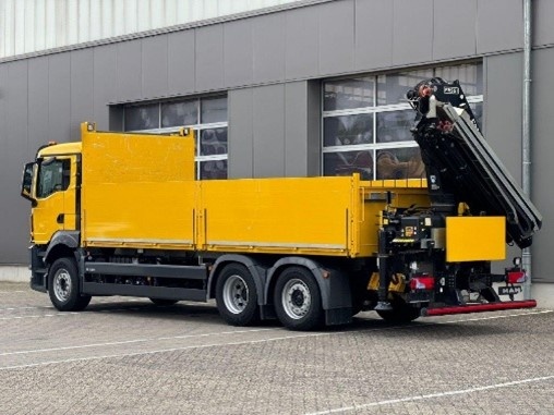 021 MAN TGS 26.430 - 6x2 - Valník + HRFASSI F235 – EURO 6 - 5