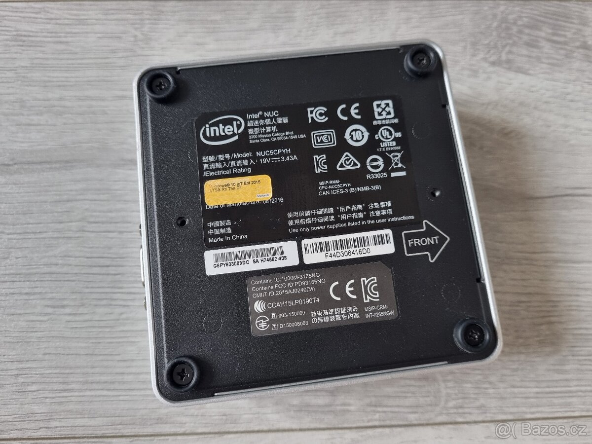 Micro pc Intel NUC NUC5CPYH Celeron N3050, 4GB, 128GB - 5