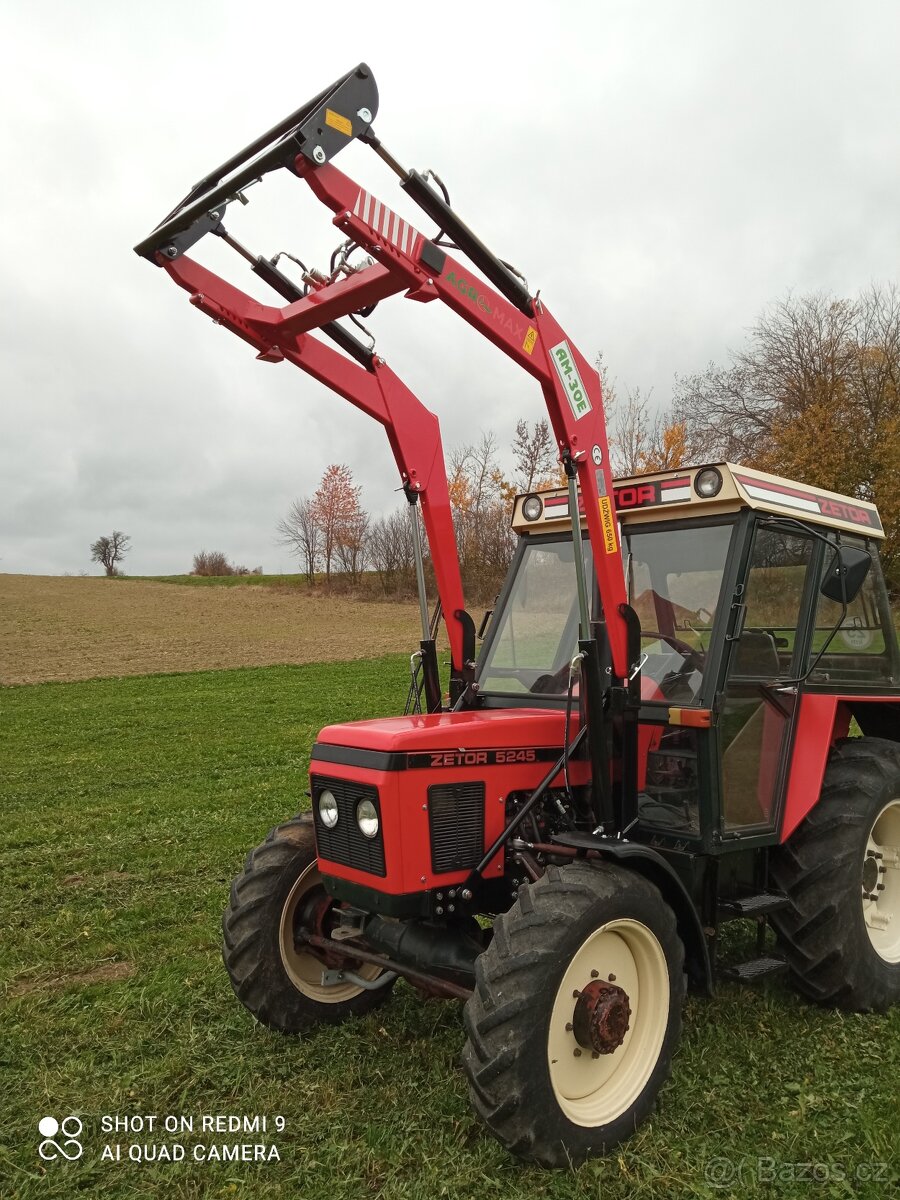 MONTÁŽ ČELNÍHO NAKLADAČE NA ZETOR, JOYSTICK ZDARMA - 5