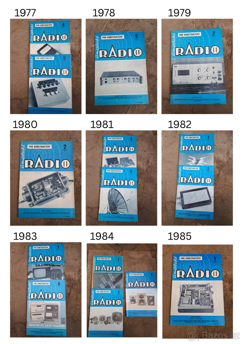 Amatérské rádio - sada cca 150ks - 5