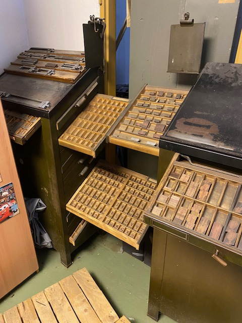 Knihařský sázecí stroj Ludlow - 5