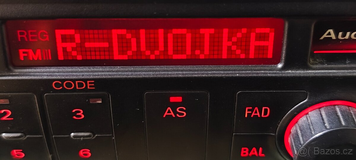 Originální autorádio AUDI Chorus 1/ A3GP - 5