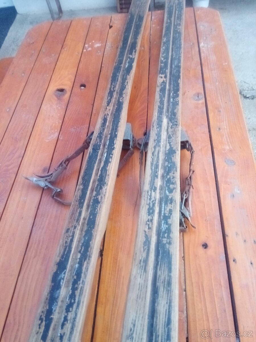 Lyže staré retro - 5