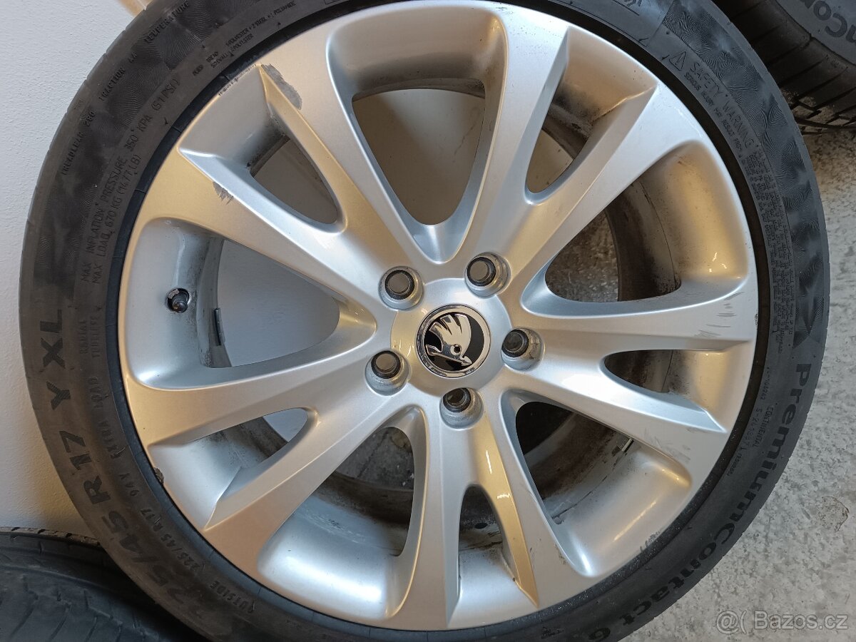 225/45/17 Škoda original - 5