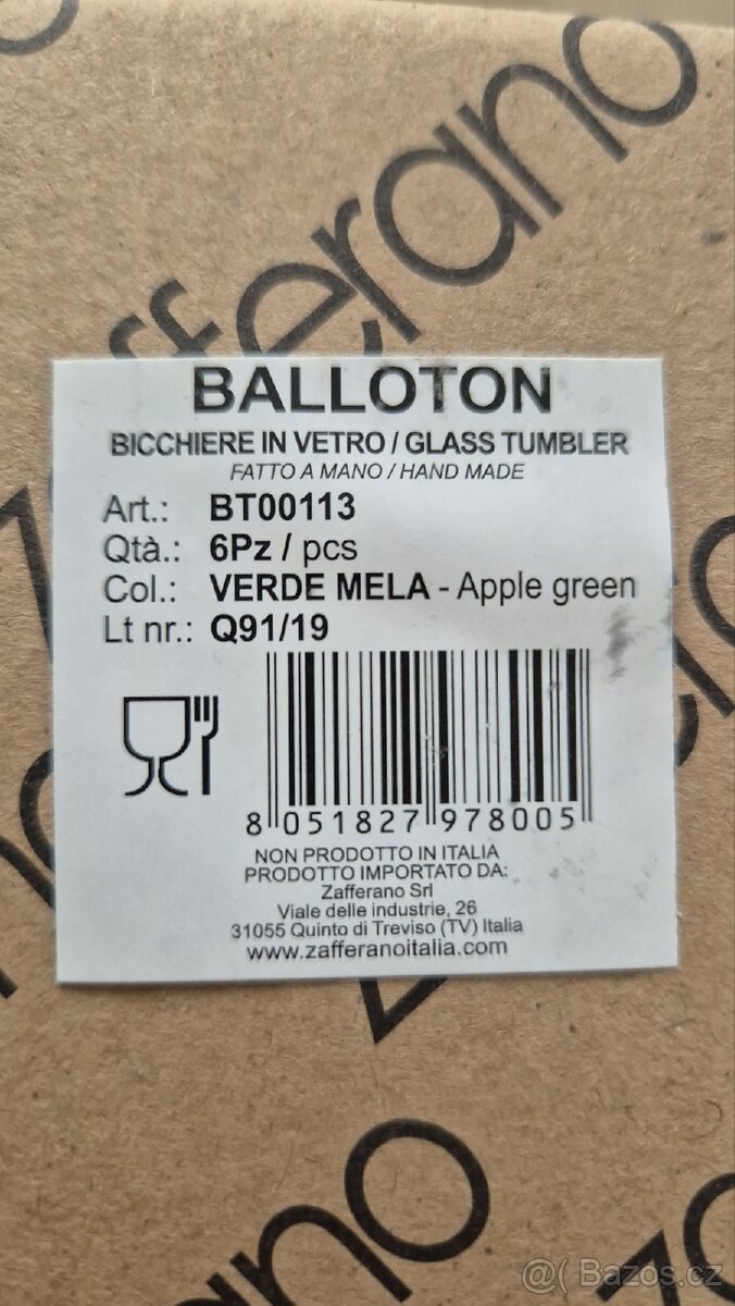 Skleničky Balloton 35cl ,48 kusů - 5