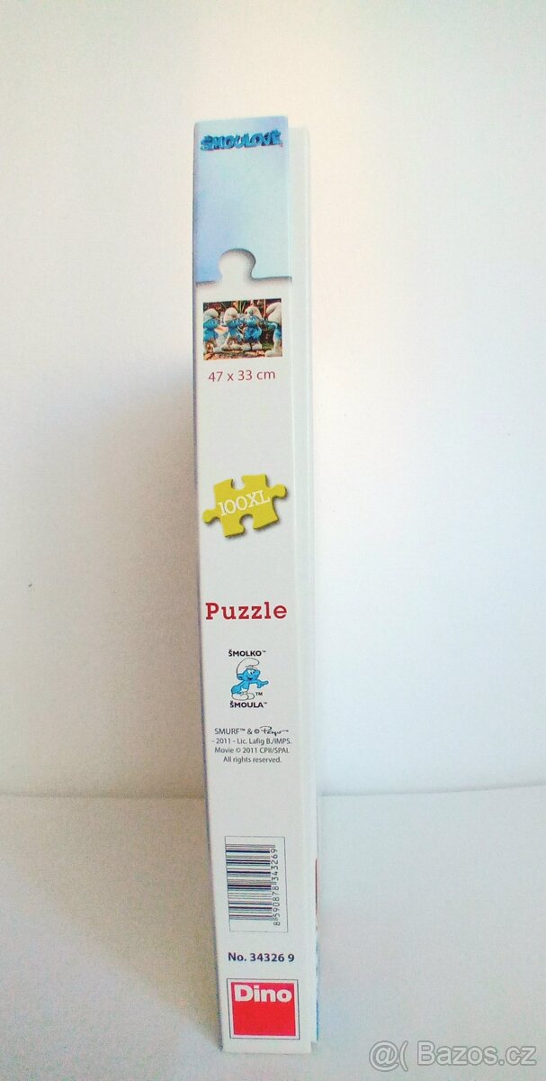 Puzzle Šmoulové 100 dílků + kniha s puzzle - 5