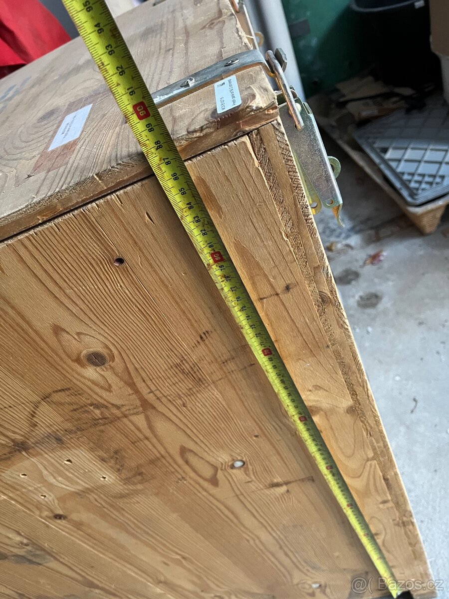 Dřevěná bedna uzavíratelná - 5