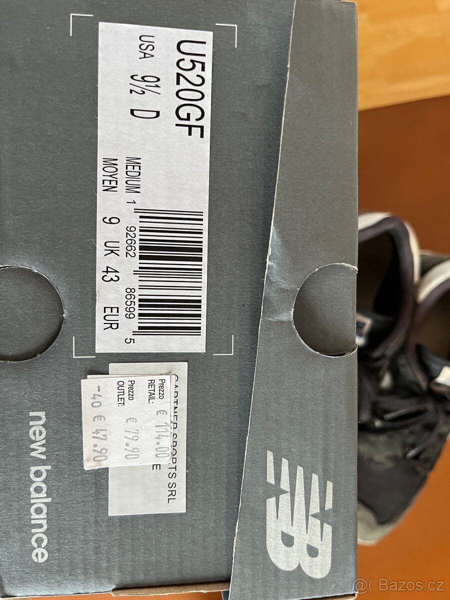 kožené boty New Balance - 5