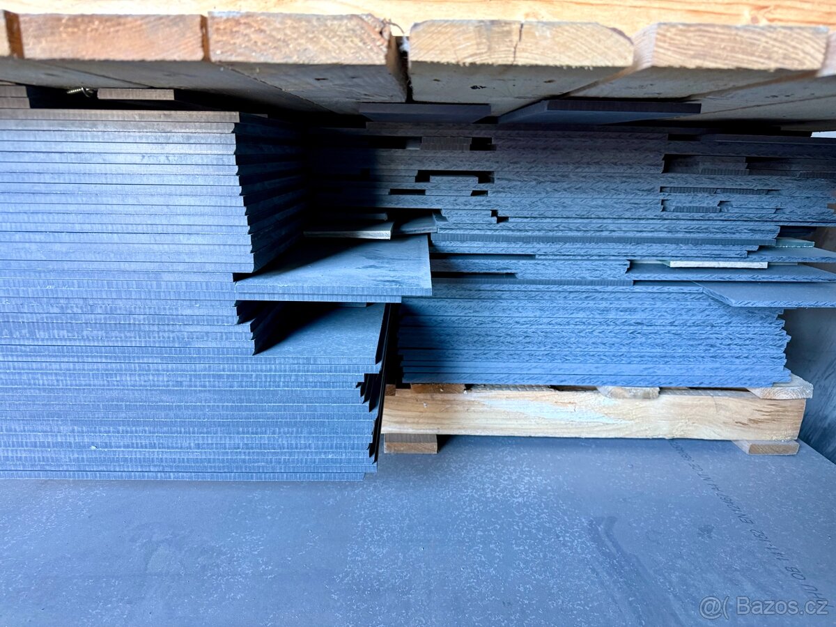 Fasádní desky antracit patina P070 - 5