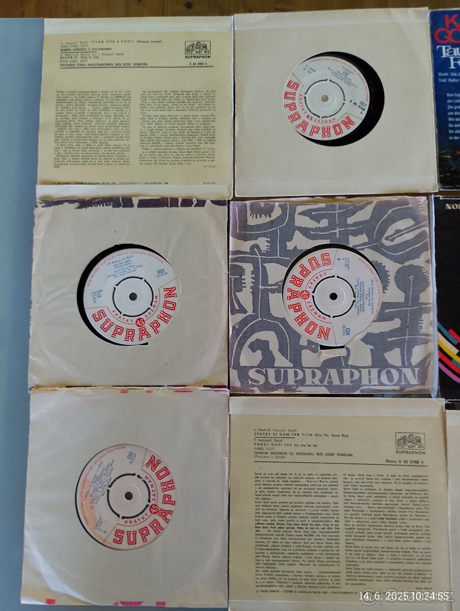 Malé SP desky Karel Gott - 5