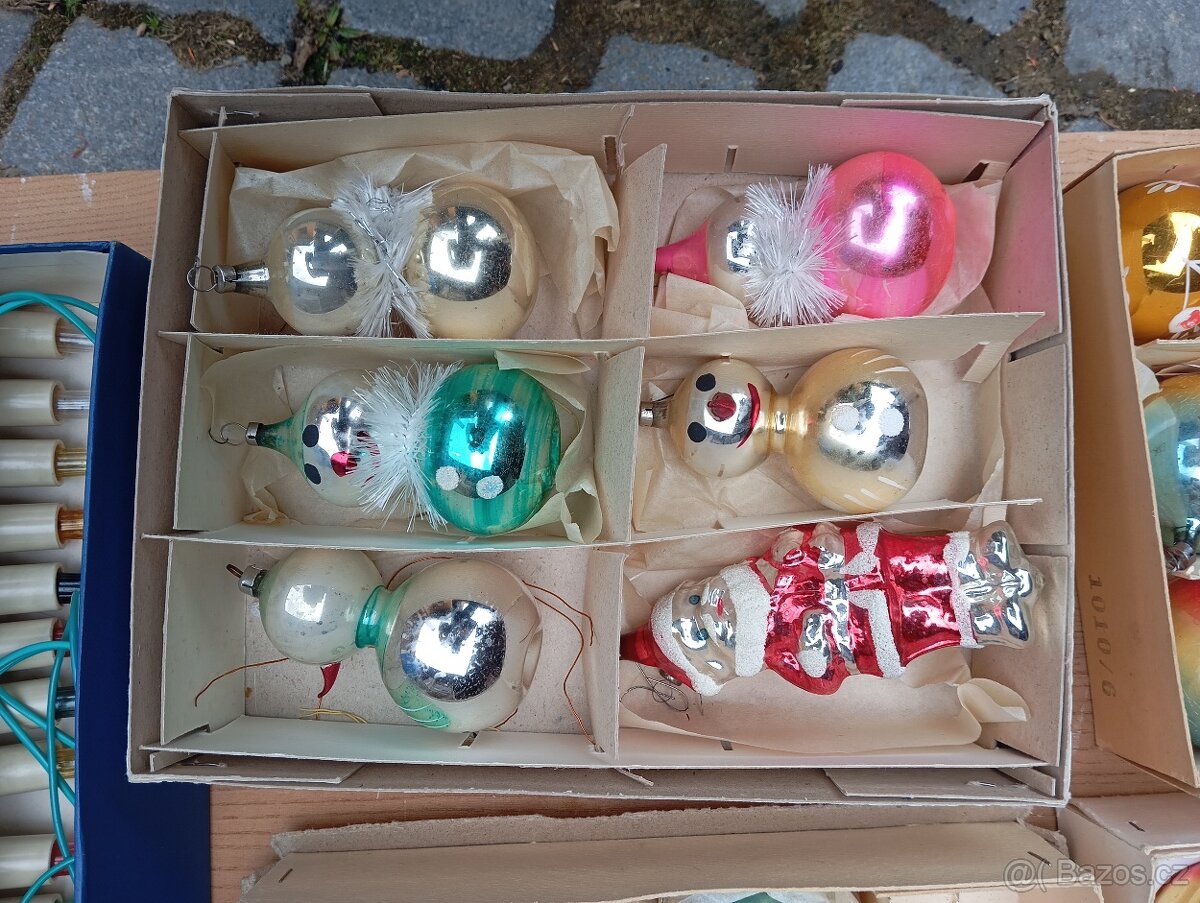 Vánoční dekorace a ozdoby staré - 5