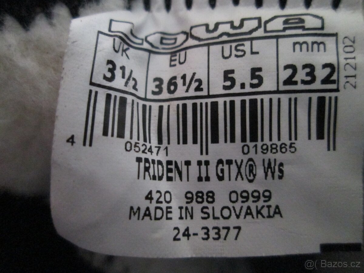 zimní Lowa GTX...vel.36,5 - 5