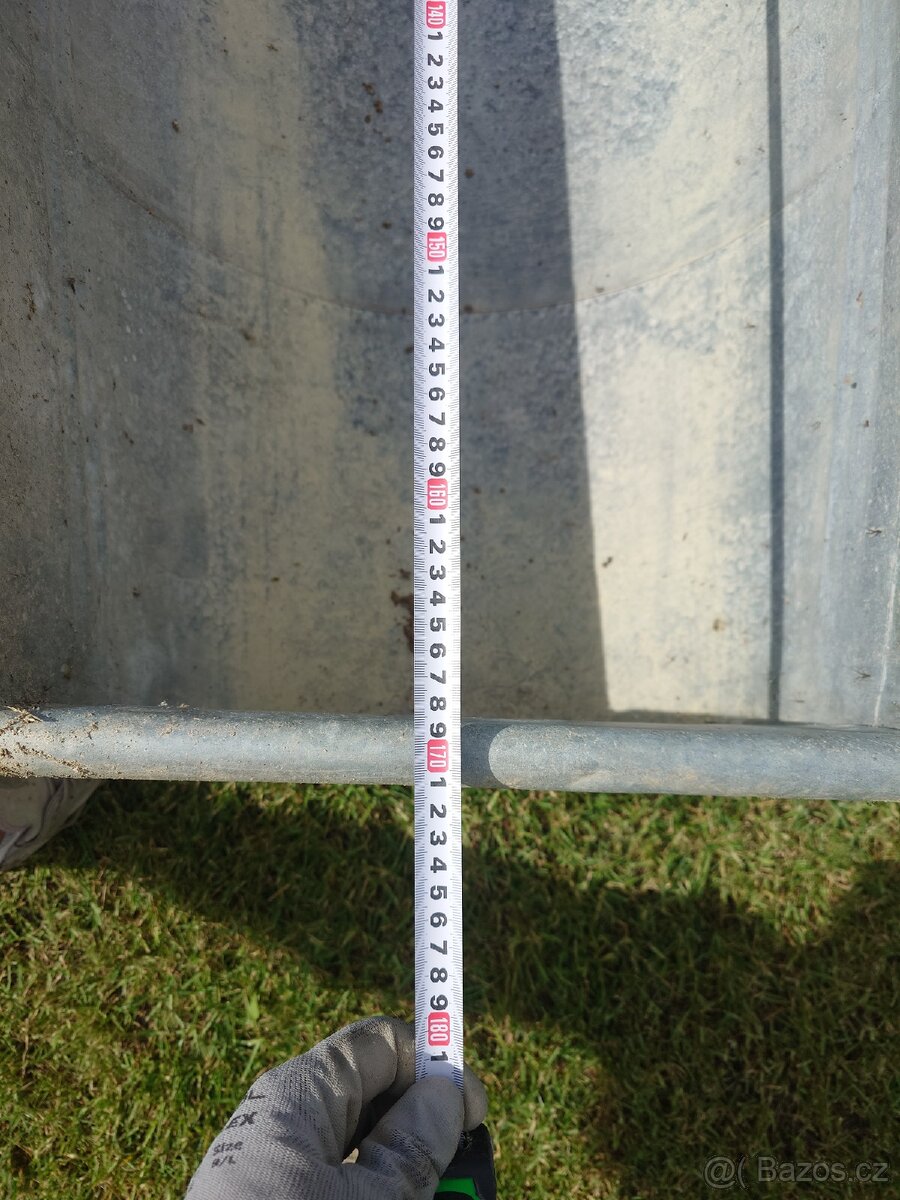 Stará pozinkovaná vana k prodeji - 5