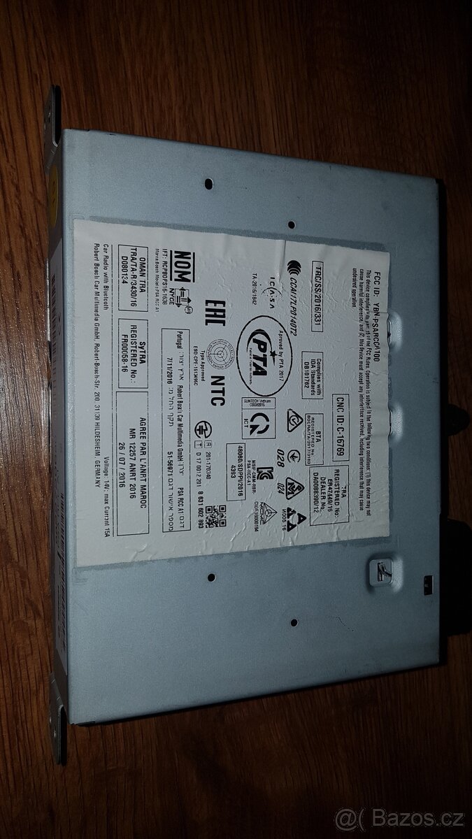 Originální rádio do Peugeot 3008 P84 - 5