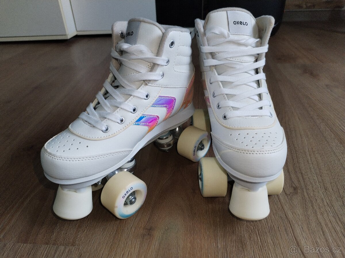 Dívčí / dámské kolečkové brusle Oxelo vel 37 - 5