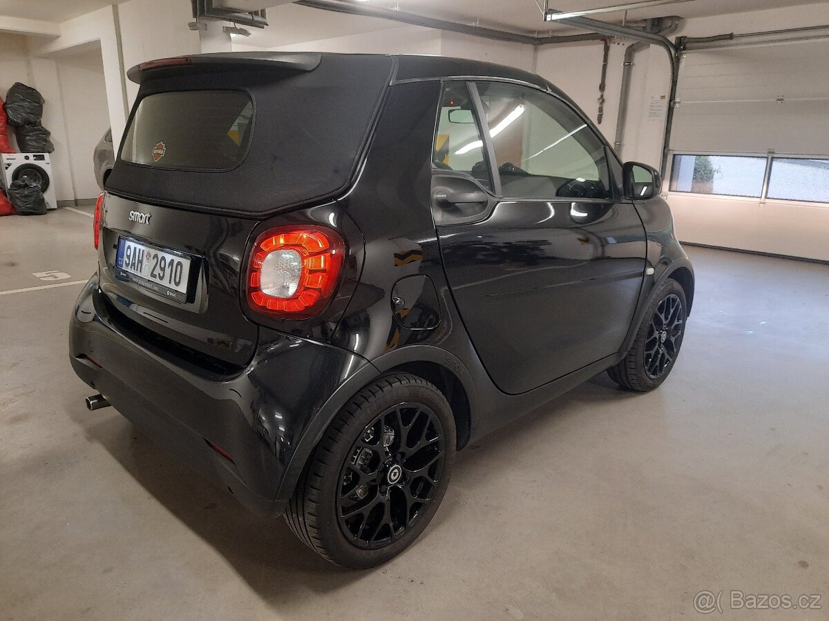 SMART FORTWO 453 CABRIO 900TURBO,ČERNÝ,90PS,TIPTRO,2016,FULL - 5