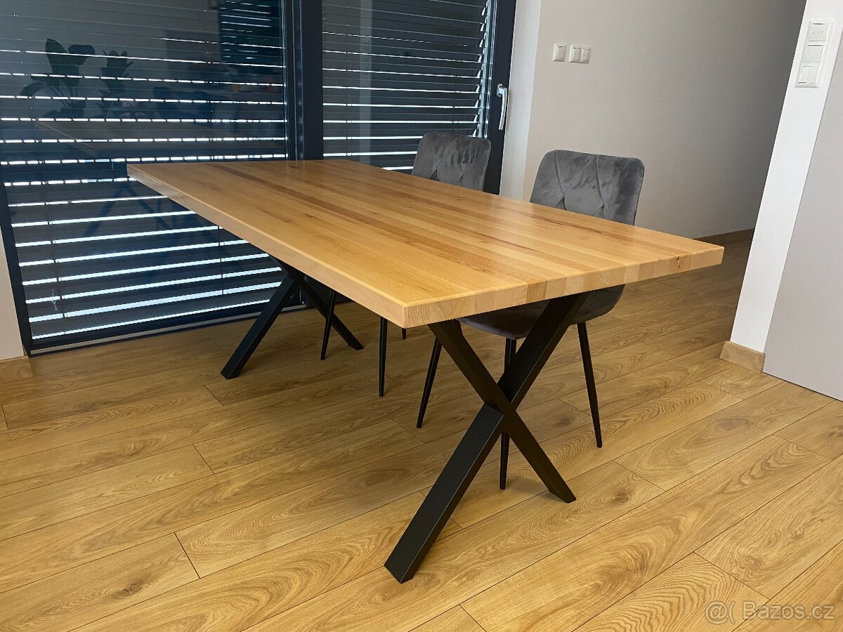 Kovové nohy na stůl – více tvarů (2 ks v sadě) - 5