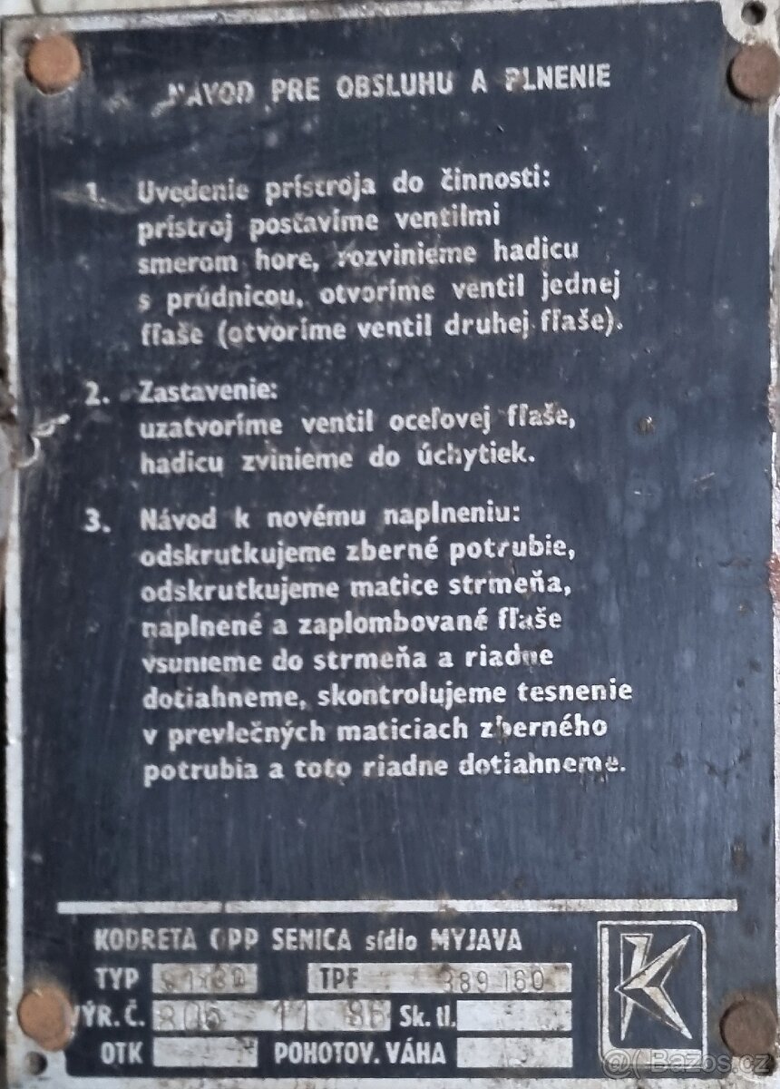 Historický hasicí přístroj - 5