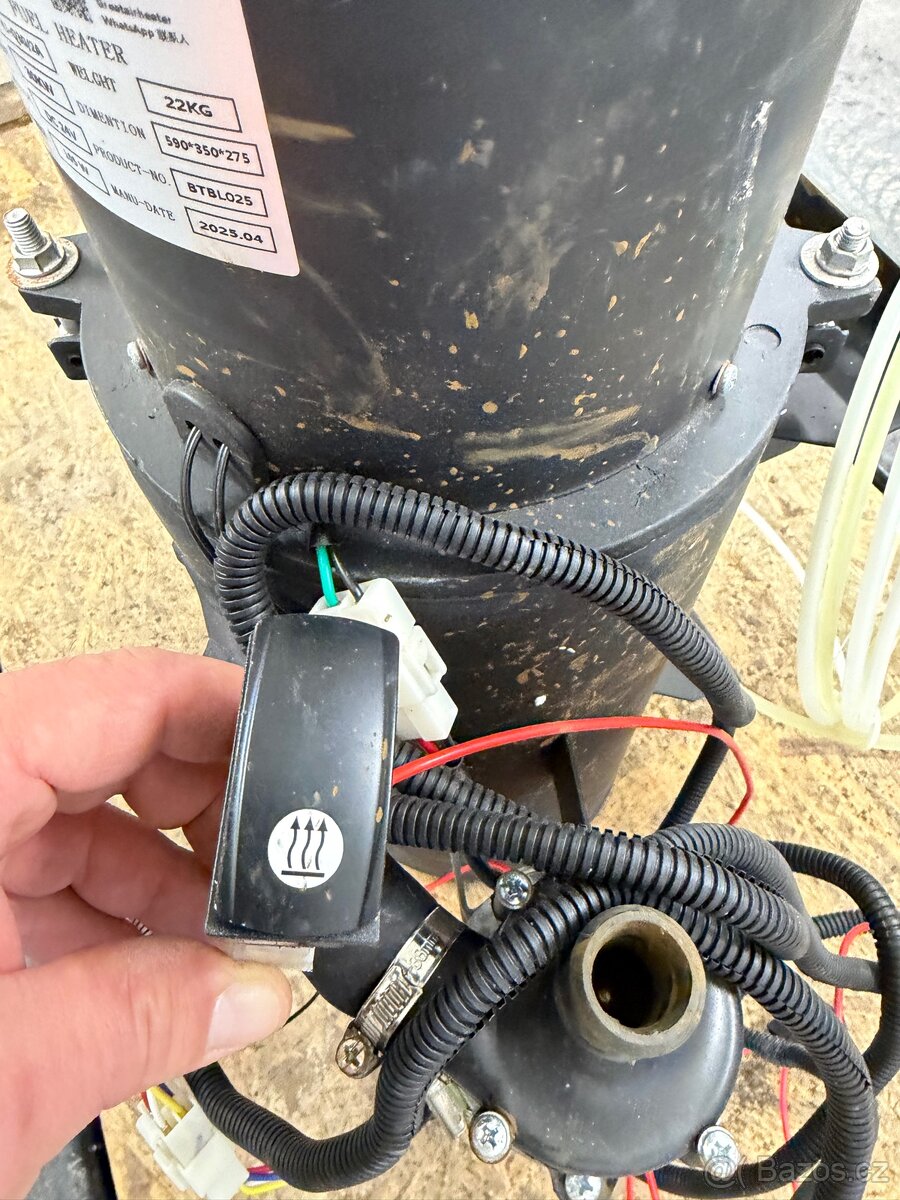 Vodní topení 24V - 5