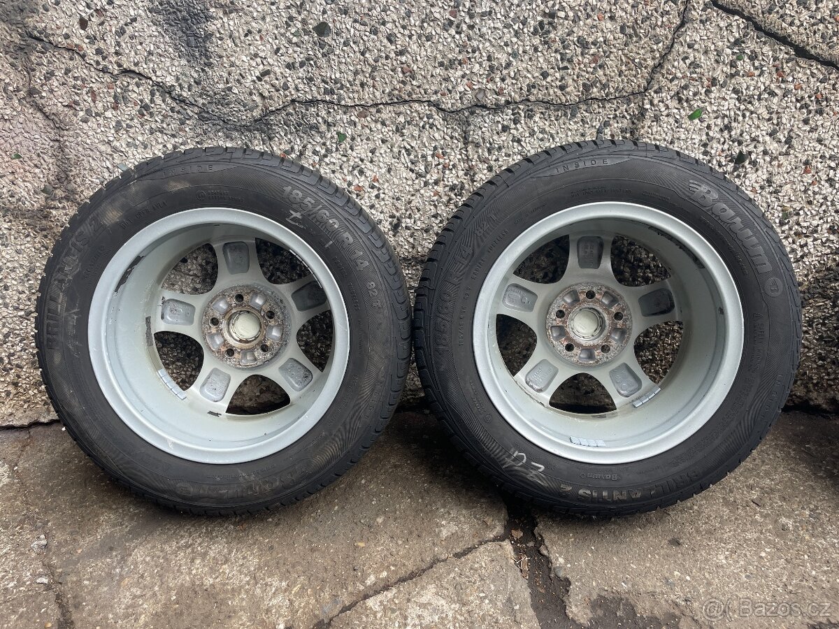 Alu kola + pneu 185/60 R14 - 5