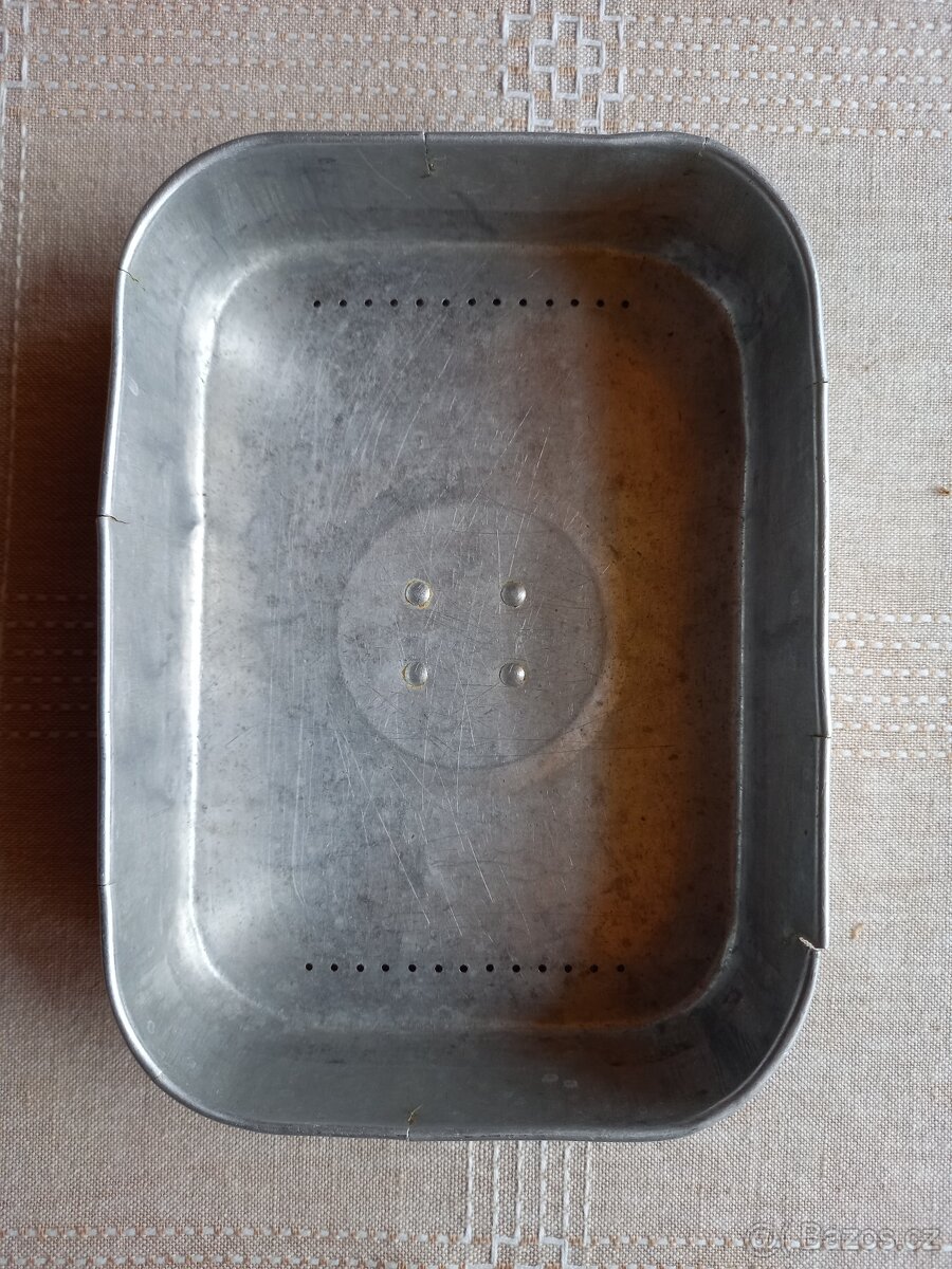 Retro hliníkový svačinový box - 5
