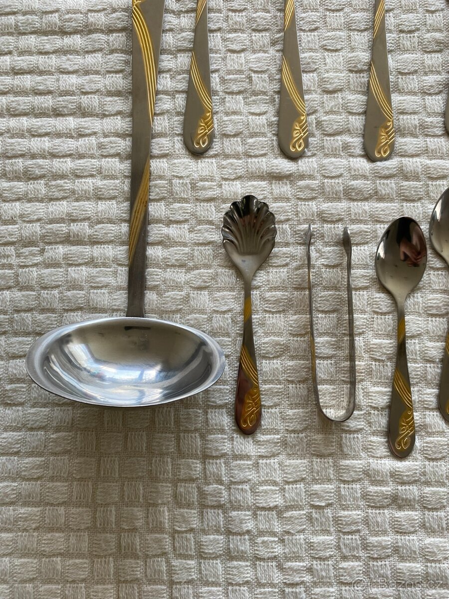 Příbory ocelové nerezové - mix - 5