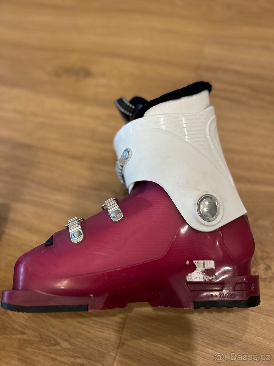 Dovci lyzaky Salomon T3 girly, vel 22,5-23 - 5