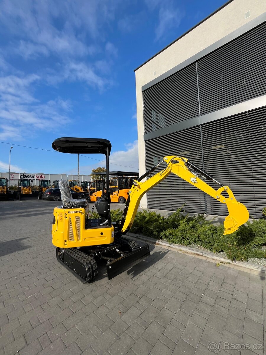 Minibáger GG800NX -Koncoročná AKCIA + Dovoz GRÁTIS - 5