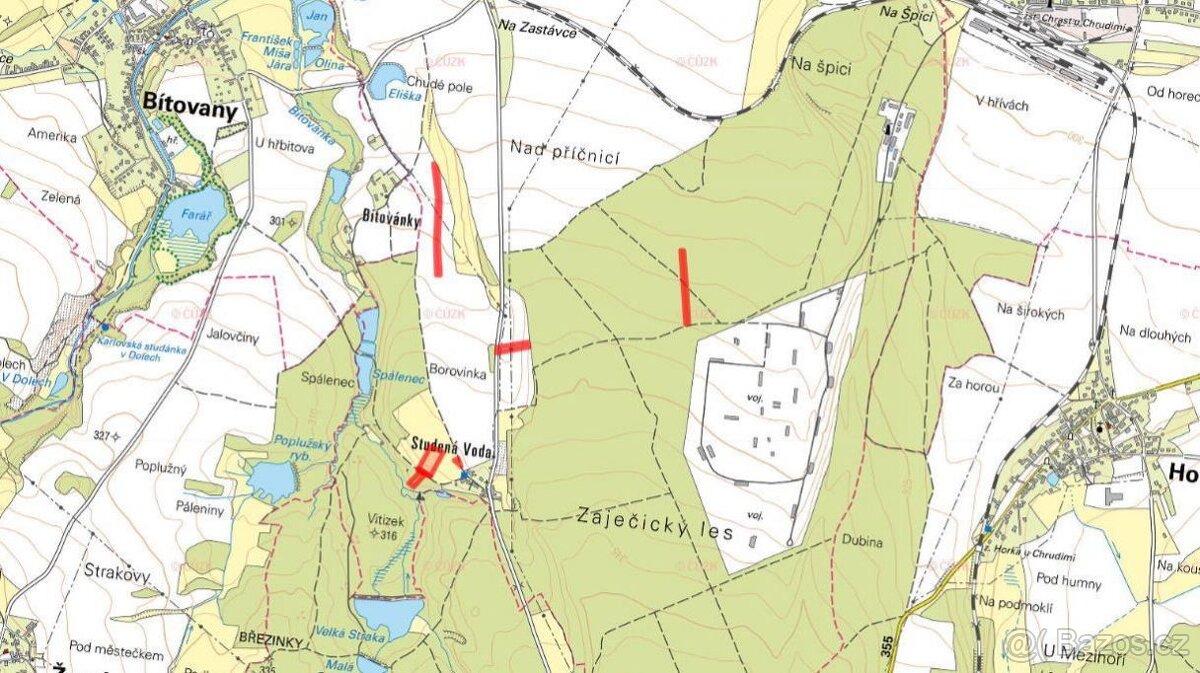 Louka, prodej, Zaječice, Chrudim - 5