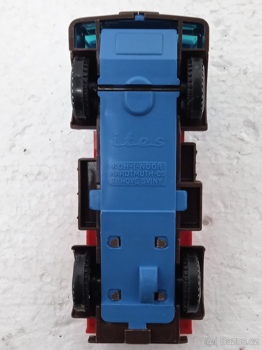 Nákladní setrvačníkové auto ITES Retro hračka - 5