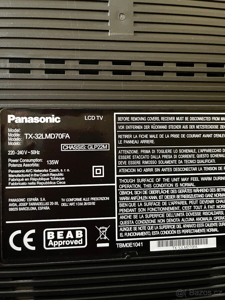 Televize Panasonic - 5