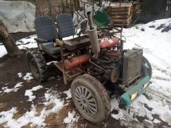 Traktor, malotraktor domácí výroby - 5