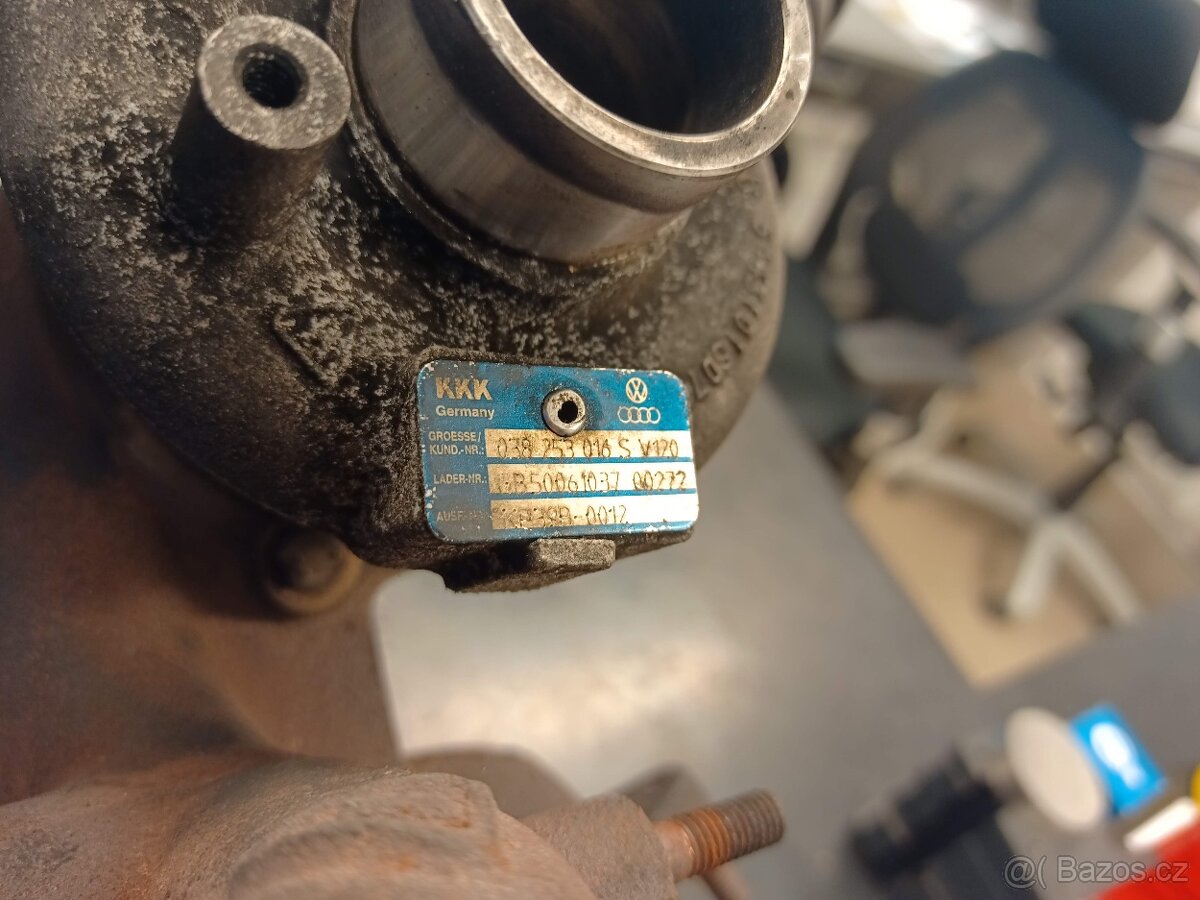 Turbodmychadlo 1.9TDI 96KW BorgWarner-KKK - 5