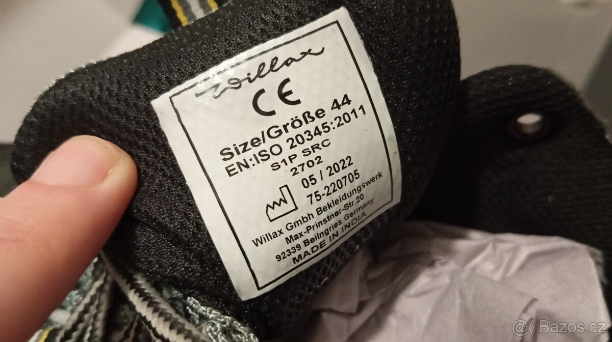 Pracovní boty Bullstar Top S1 (černošedé) - 5