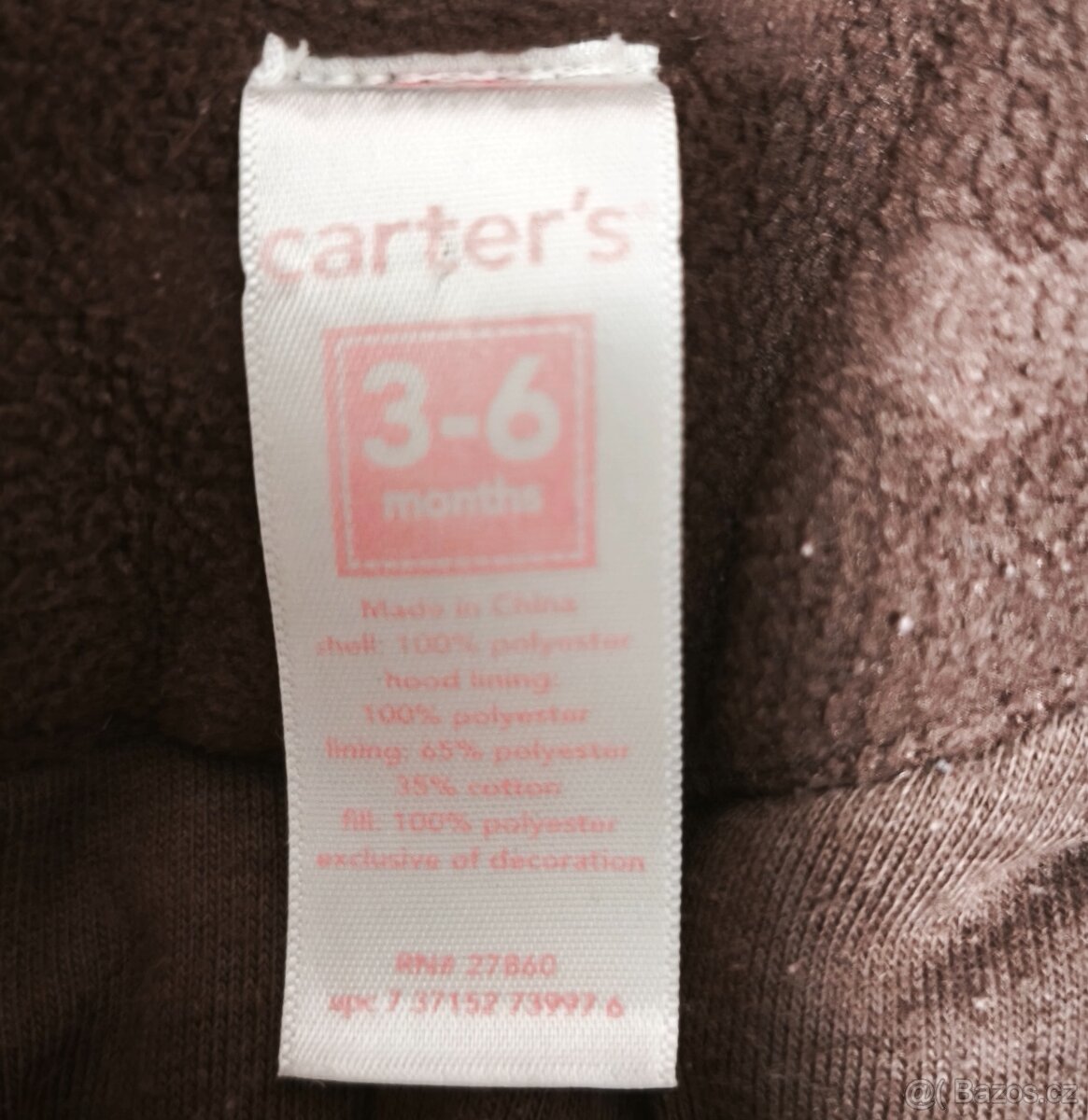 Zimní overal vel.3-6m - 5