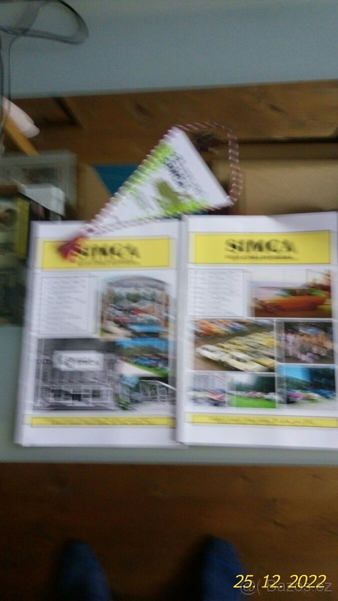 Simca 1300, Aronde Elysée díly,časopisy příručky a dokumenty - 5