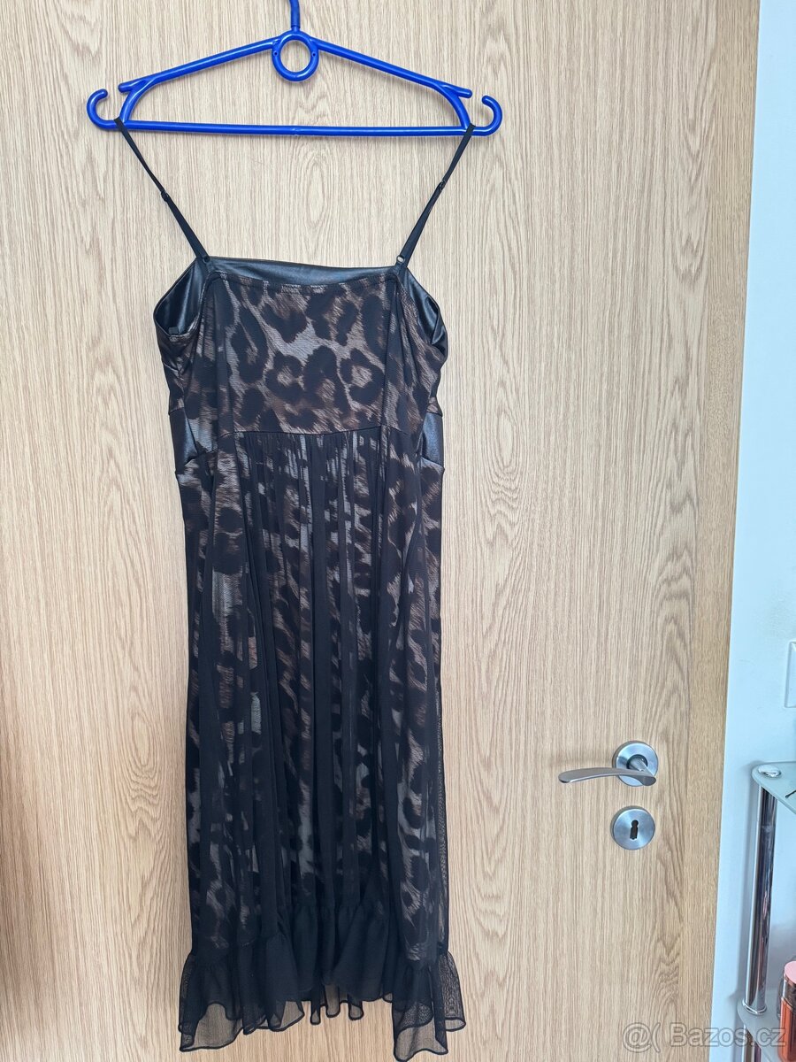 Leopardí dámské šaty - 5