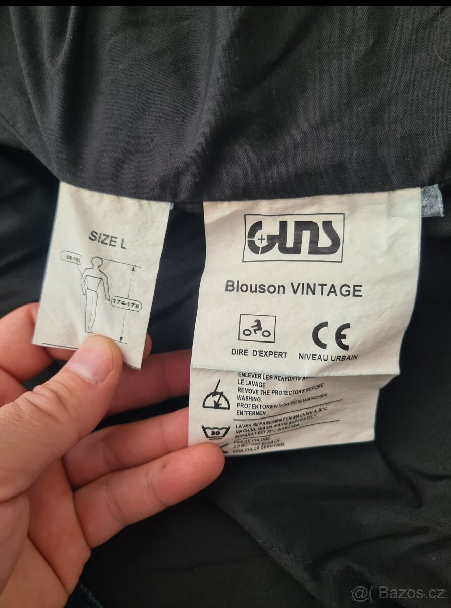 Prodám moto bundu GUNS (NENOŠENÉ) - 5