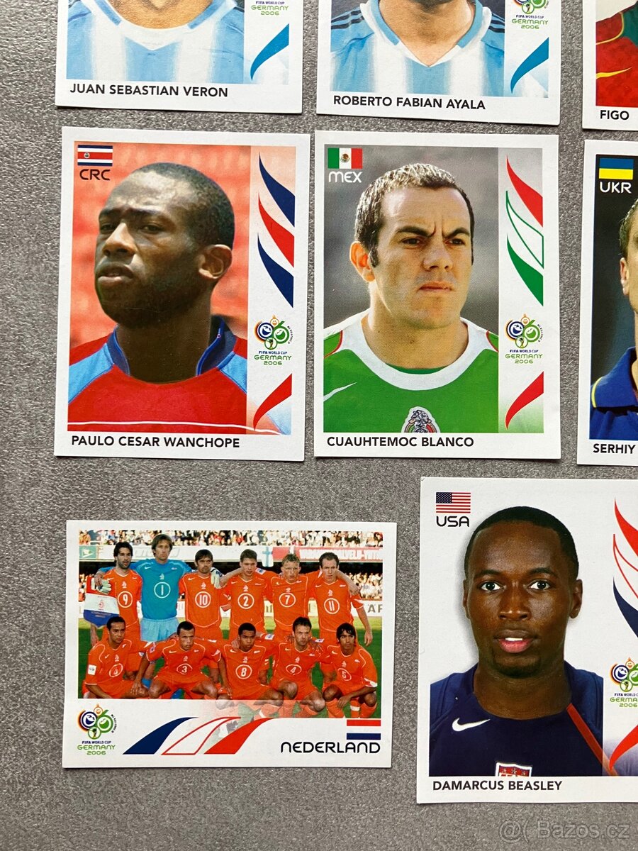 Panini 2006 World Cup samolepky - 5