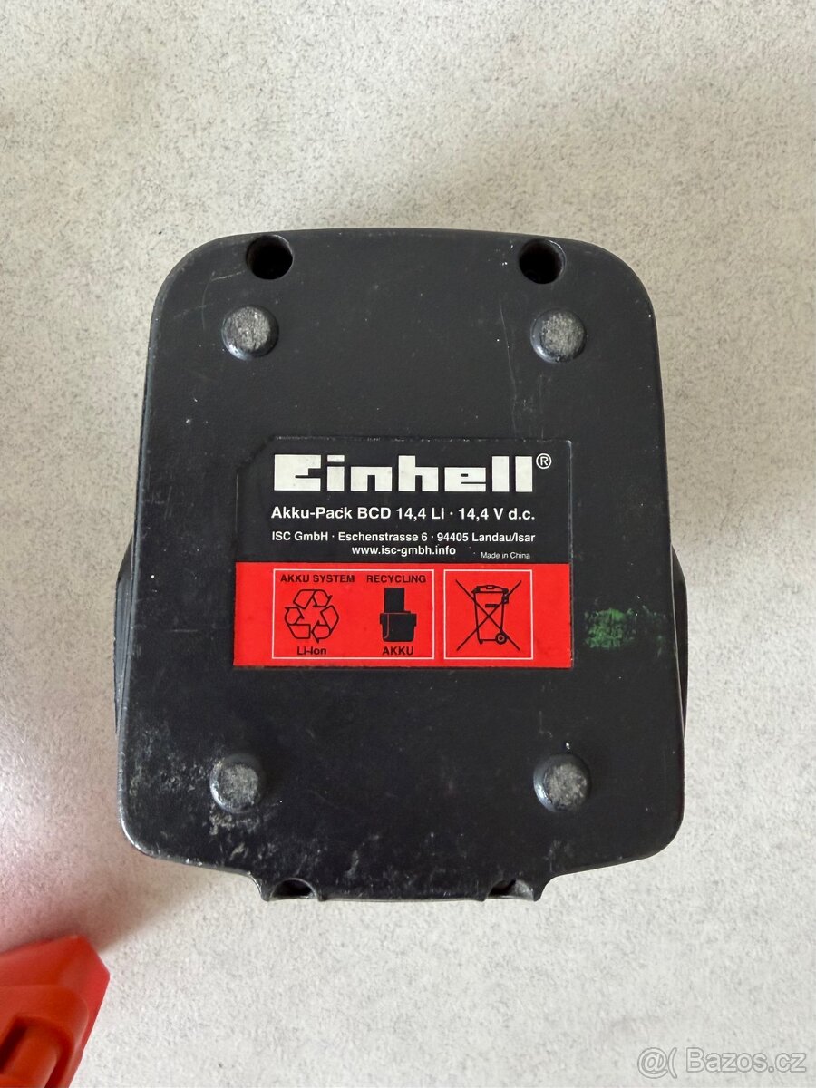 Aku vrtačka Einhell BCD 14,4 Li + baterie + nabíječka - 5
