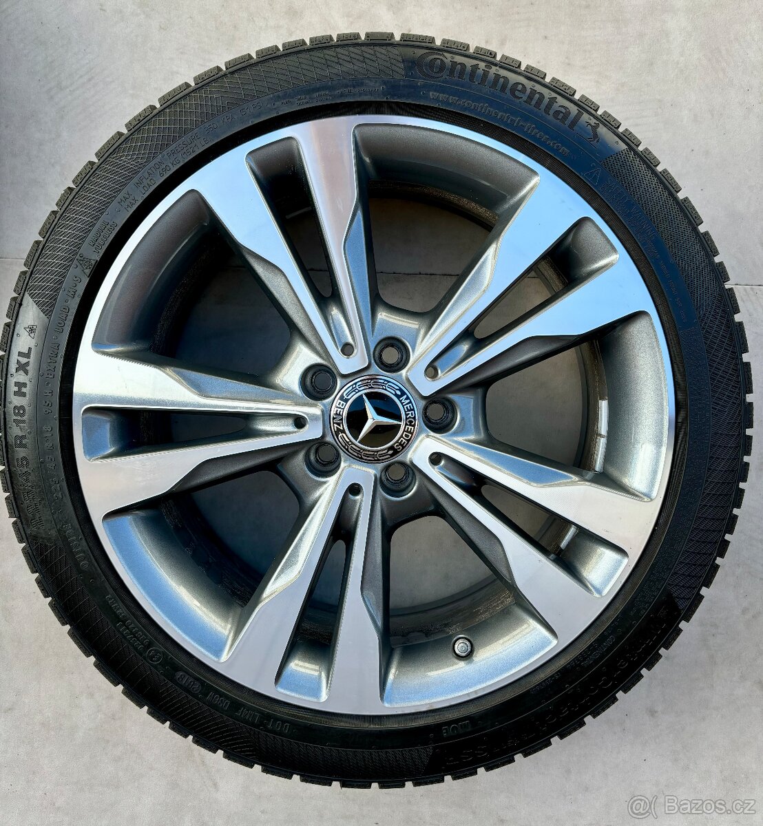 C class r18 alu kola r18 5x112 Zimni Continental - 5