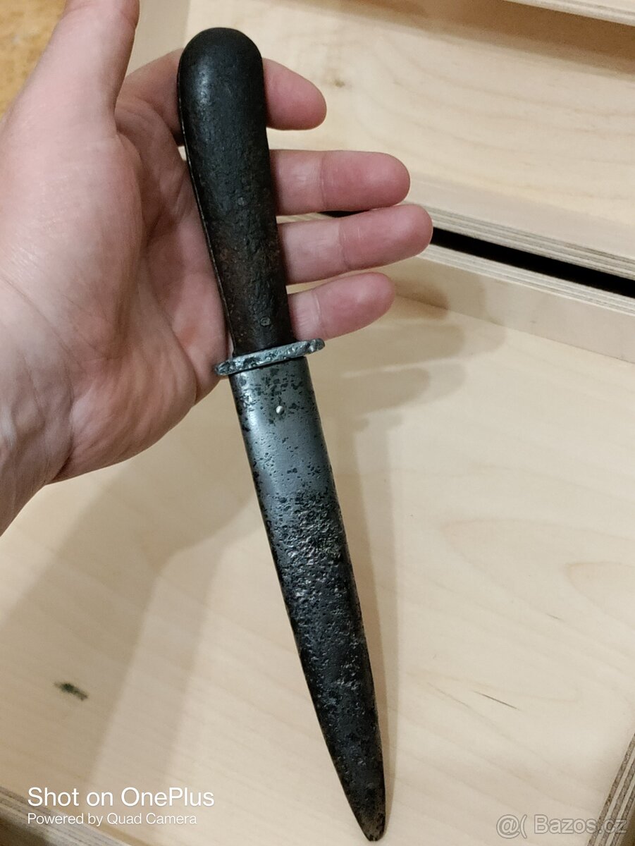 Útočný nůž Puma Solingen tzv.Boťák/Holínkác včetně pochvy - 5