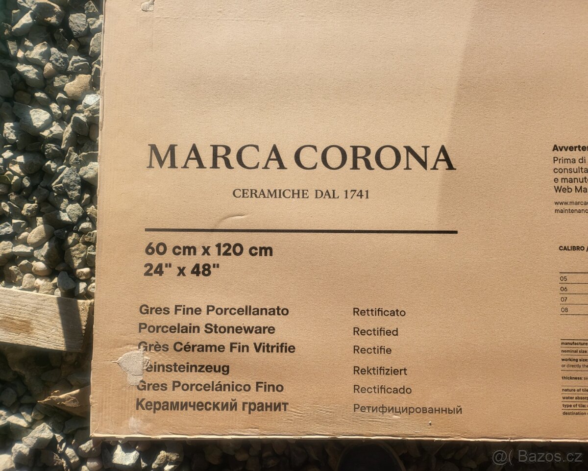 Prodám dlažbu Marca Corona Arkiquartz Arctic 60x120 RT - 5
