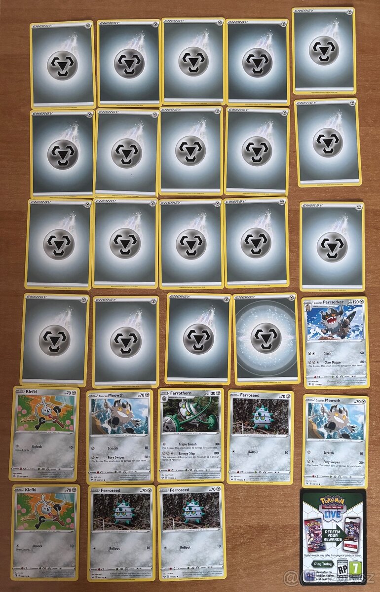 Pokémon V Battle Deck Bundle Lycanroc V vs Corviknight V - 5