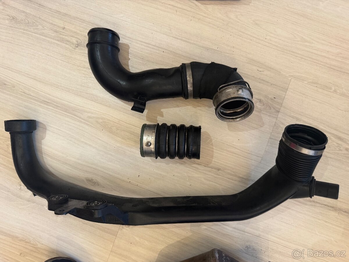 díly bmw e92 335i, intercooler, katalyzátory, turba, inlet - 5