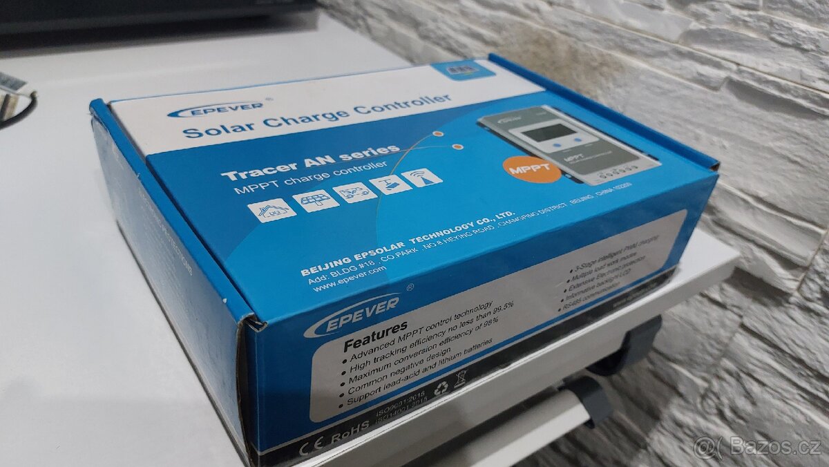 Novy solární MPPT regulator Epever 3210AN - 5