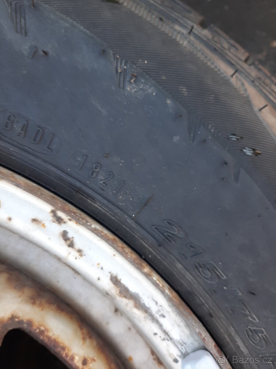 Zimní kola Ford Transit 215/75R16C - 5